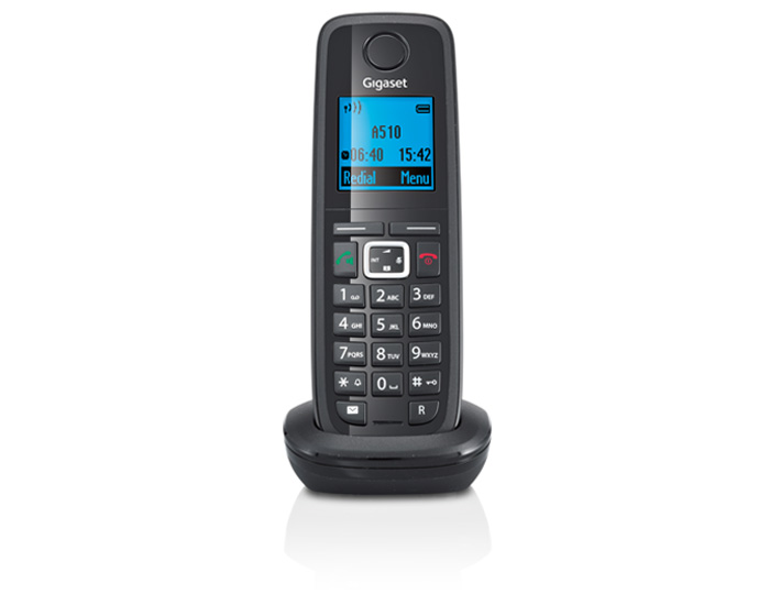 Gigaset N300 IP DECT Base Station & Gigaset A510H Cordless DECT Phone - Six Handsets Bundle