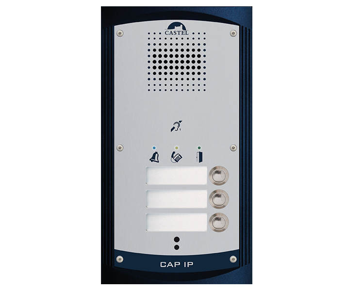 Castel CAP IP-V3B-P SIP Door Entry station 3 Button and Visual Signals