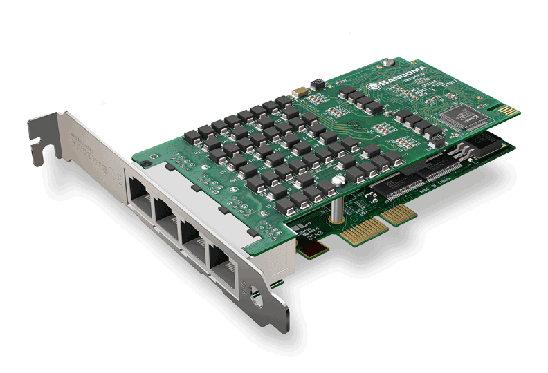 Sangoma A108DE PCI Express PRI ISDN Card