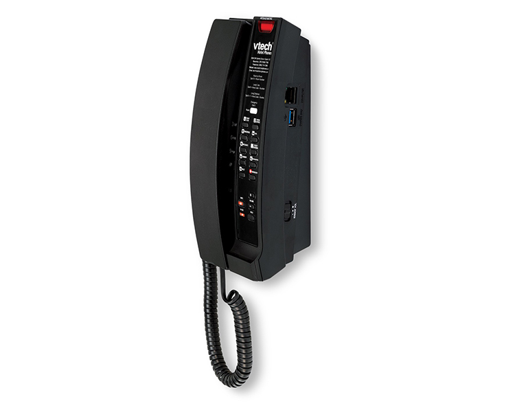 VTech S2211 1-Line SIP Hotel Phone - Matte Black (80-H092-13-000)