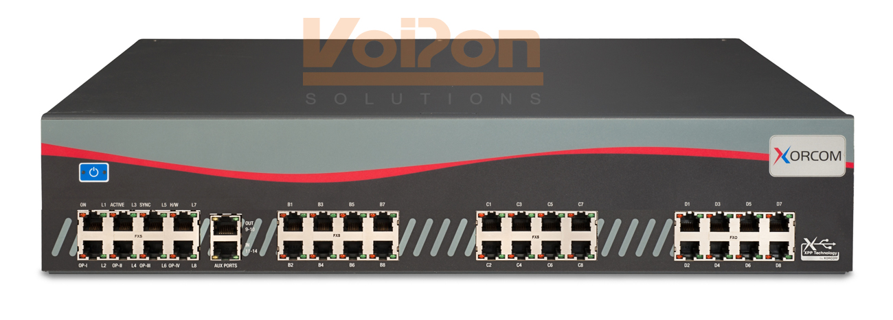 Xorcom XR3000 6 FXS 2 FXO IP PBX (XR3030)