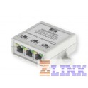 CyberData 3-Port USB Gigabit Port Mirroring Switch (011259)