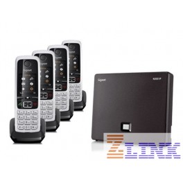 Gigaset N300IP DECT Base Station & C430H DECT Phone Four Handset Bundle