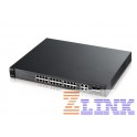 Zyxel ES3500-24HP 24-port FE L2 PoE Switch with GbE Uplink