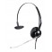Mairdi contact center headset MRD-509, single earpiece, replaceable voice tube microphone boom