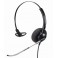 Mairdi contact center headset MRD-509s, stylish design, single earpiece, replaceable voice tube microphone boom