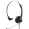 Mairdi contact center headset MRD-512s, stylish design, single earpiece, sturdy steel-made microphone boom 