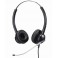 Mairdi contact center headset MRD-512ds, stylish design, double earpiece, sturdy steel-made microphone boom 