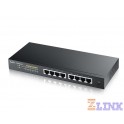 Zyxel GS1900 8-Port Smart Managed Gigabit PoE Switch (GS1900-8HP)