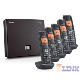 Gigaset N300AIP DECT Base Station and A510H DECT Phone Five Handset Bundle