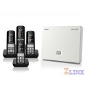 Gigaset N510 IP Base Station and Gigaset S510H Phone bundle - Four handsets