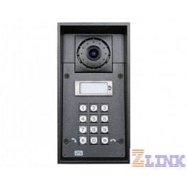 2N Helios IP Force - 1 Button + Camera + Keypad + 10W Speaker (9151101CKW)