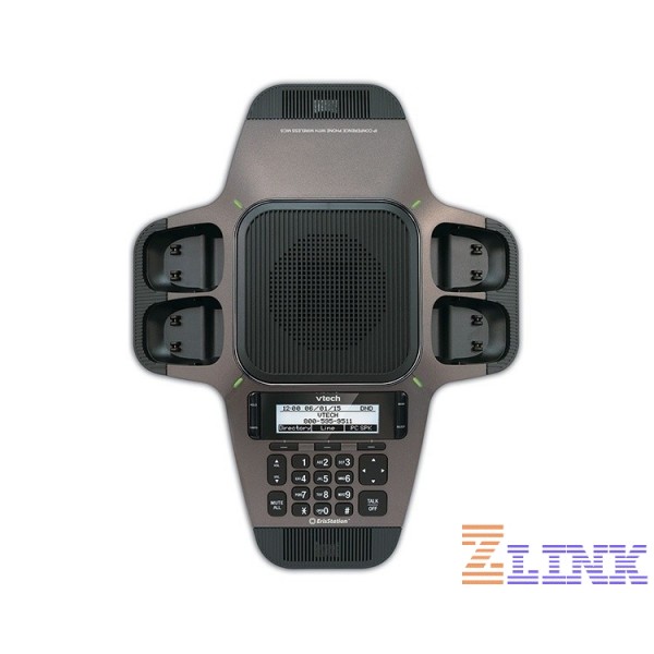 VTech ErisStation VCS754 SIP Conference Phone with Four Wireless Mics