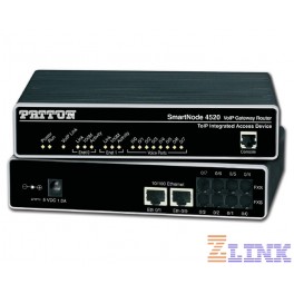 Patton SmartNode SN4522/JO/EUI 2 FXO VoIP 2x10/100baseT, H.323 and SIP, External UI Power