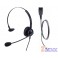 Plantronics Eartec EAR-308 / EAR-QD011 VoIP Headset Bundle