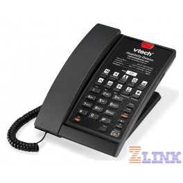 VTech S2210 1-Line SIP Hotel Phone - Matte Black (80-H028-13-000)