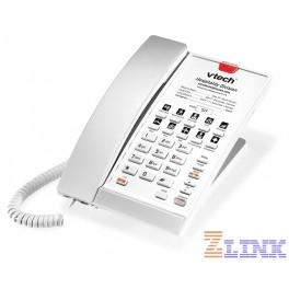 VTech S2210 1-Line SIP Hotel Phone - Siver & Pearl (80-H028-08-000)
