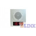 CyberData Clock Kit Flush Mount Adapter, Gray White (011106)