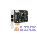Digium Dual Span Digital T1/E1/J1/PRI PCI-Express x1 Card (1TE235BF) with Hardware Echo Cancellation (VPM064)