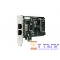 Digium Dual Span Digital T1/E1/J1/PRI PCI-Express x1 Card (1TE235F)