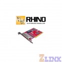 Rhino R4T1-EC 4T1 PCI Card with Echo Cancellation