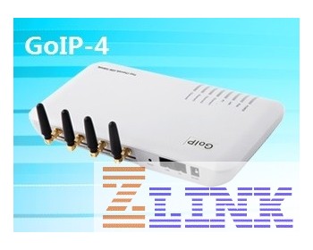 GoIP-4 GSM Gateway