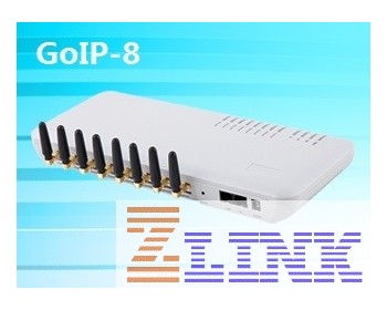 GoIP-8 GSM Gateway