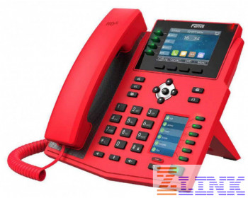Fanvil X5U Red 16-Line Mid-level IP Phone