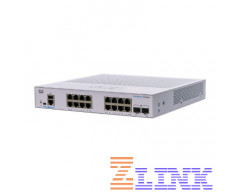 Cisco Business 250 Series 16 Ports Managed Switch CBS250-16T-2G-NA