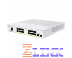 Bộ chuyển mạch Cisco 350 CBS350-16P-2GCBS350-16P-2G-NA