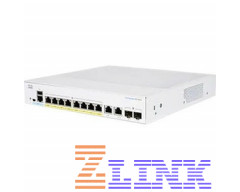 Cisco CBS350-8FP-E-2G Ethernet Switch CBS350-8FP-E-2G-NA