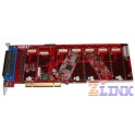 Rhino R24FXX-EC 24 Port Analog PCI Card - base board w/EC