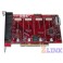 Rhino R4FXO-e-EC Quad FXO PCI Express Card w/EC