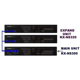 Tổng đài iP Panasonic KX-NS300, 12 trung kế, 72 máy nhánh