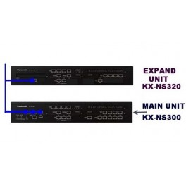Tổng đài iP Panasonic KX-NS300, 12 trung kế, 48 máy nhánh