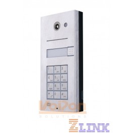 2N Helios 1 Button + Keypad Door Entry Panel (9135110KE)
