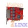 beroNet BN8S0 Asterisk PCI Card (8 BRI ISDN ports)