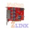 beroNet BN8S0 Asterisk PCI Card (8 BRI ISDN ports)
