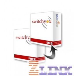 Digium Switchvox Free or Trial to SMB Upgrade with 10 Silver Subscriptions (1SWXFRSMB10DL)