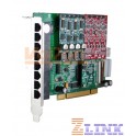 OpenVox A810P01 8 Port Analog PCI card + 1 FXO400 module