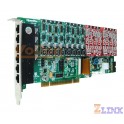 OpenVox A1610P03 16 Port Analog PCI card + 3 FXO400 modules