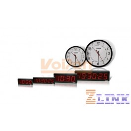 Valcom VIP-D625DS IP PoE 2.5/6 Digit Digital Clocks (Double Sided)"