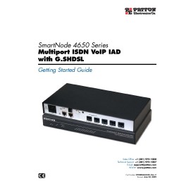 Patton SmartNode 4650 Digital G.SHDSL VoIP IAD