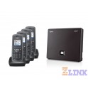 Gigaset N300IP DECT Base Station & Gigaset R410H Cordless DECT Phones - Four Handset Bundle