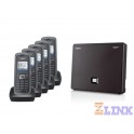 Gigaset N300IP DECT Base Station & Gigaset R410H Cordless DECT Phones - Five Handset Bundle